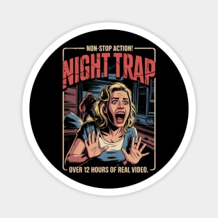 Night Trap Horror Movie Magnet